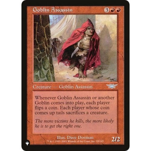 Goblin Assassin (The List Reprint)
