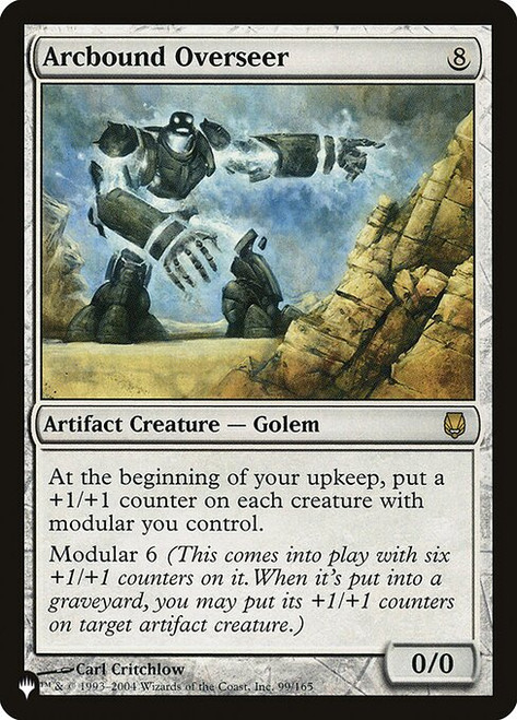 Arcbound Overseer (The List Reprint)