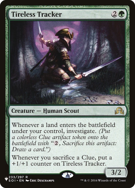 Tireless Tracker (The List Reprint)