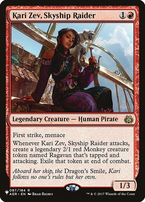 Kari Zev, Skyship Raider (The List Reprint)