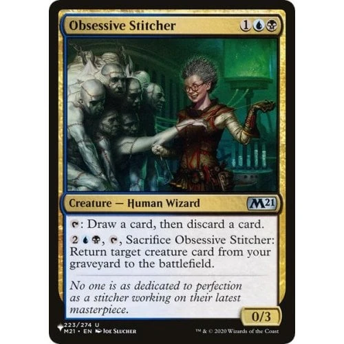 Obsessive Stitcher (The List Reprint)