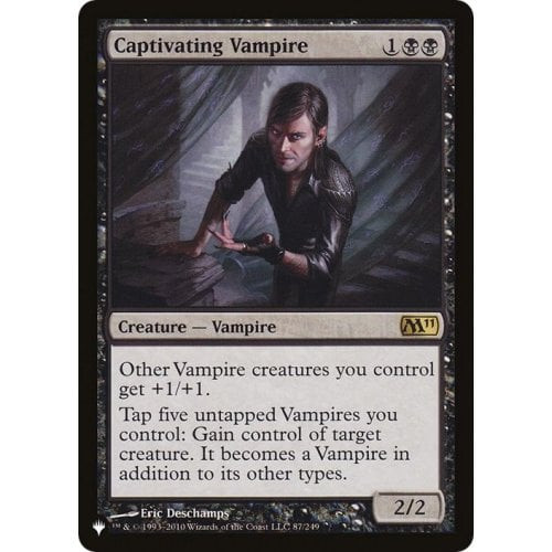 Captivating Vampire (The List Reprint) | Magic 2011 Core Set