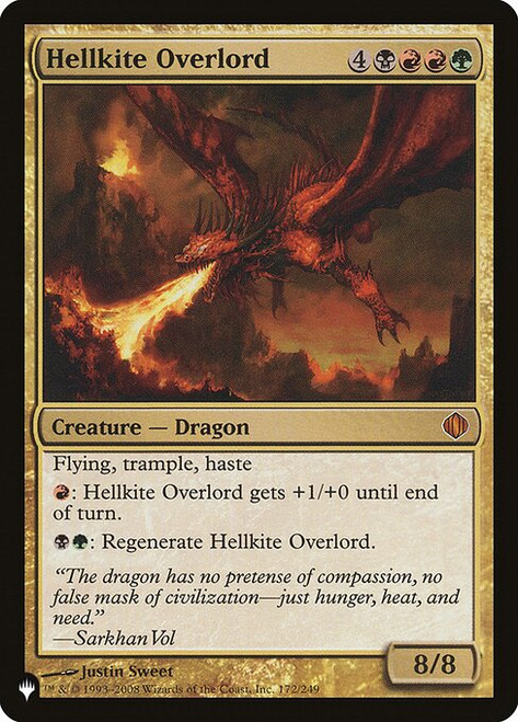 Hellkite Overlord (The List Reprint)