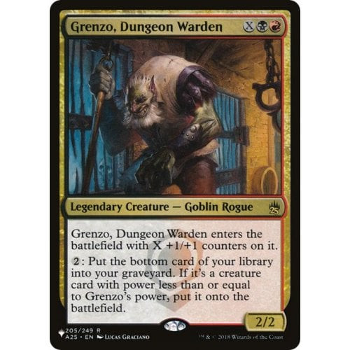 Grenzo, Dungeon Warden (The List Reprint) | Masters 25