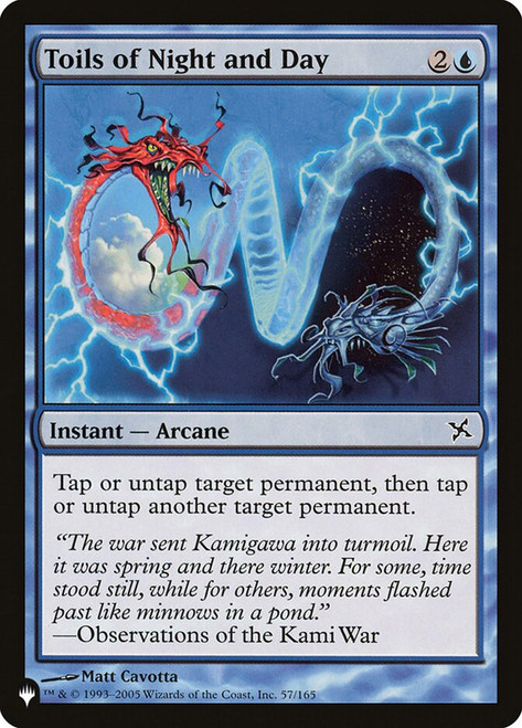 Toils of Night and Day (The List Reprint)