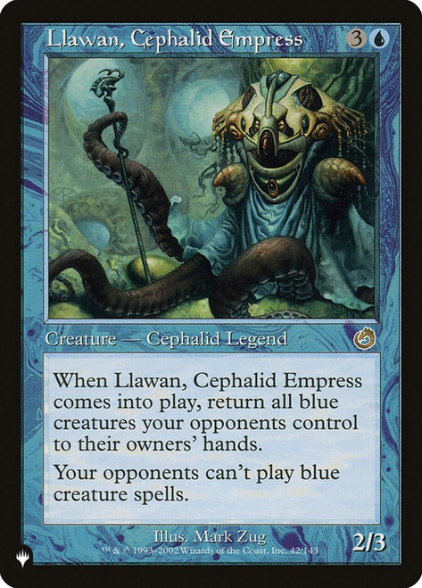 Llawan, Cephalid Empress (The List Reprint)