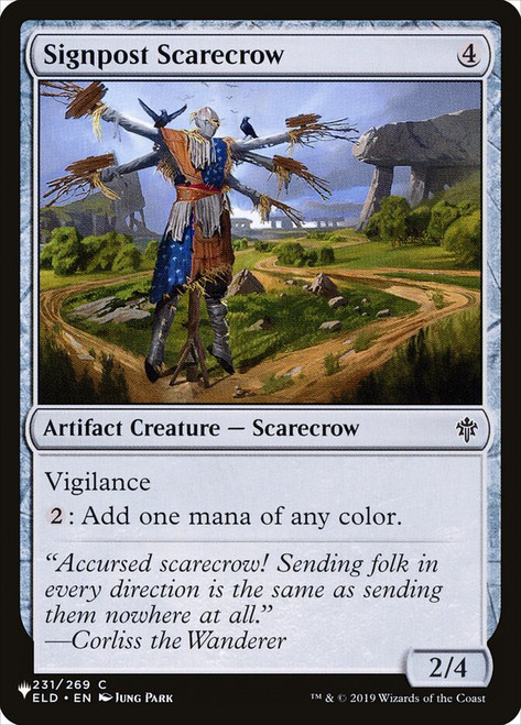 Signpost Scarecrow (The List Reprint)
