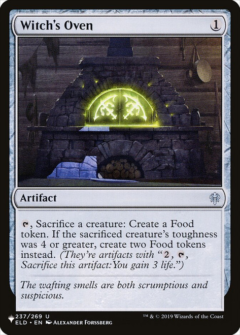 Witch's Oven (The List Reprint)