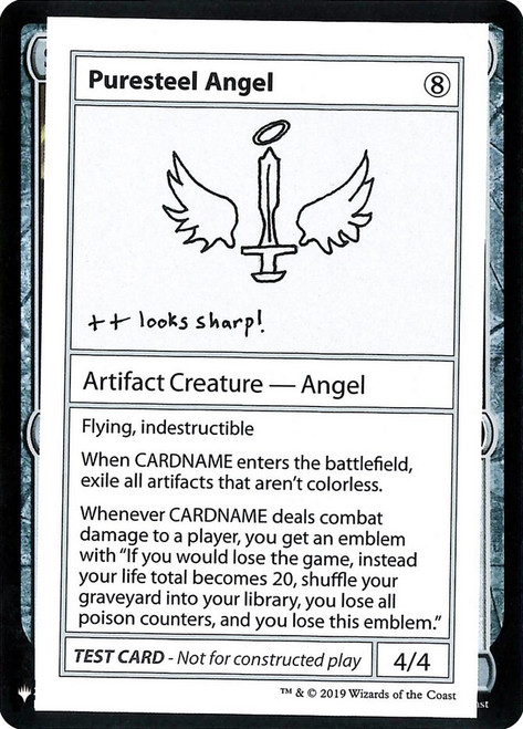 Puresteel Angel (The List Reprint) | Mystery Booster