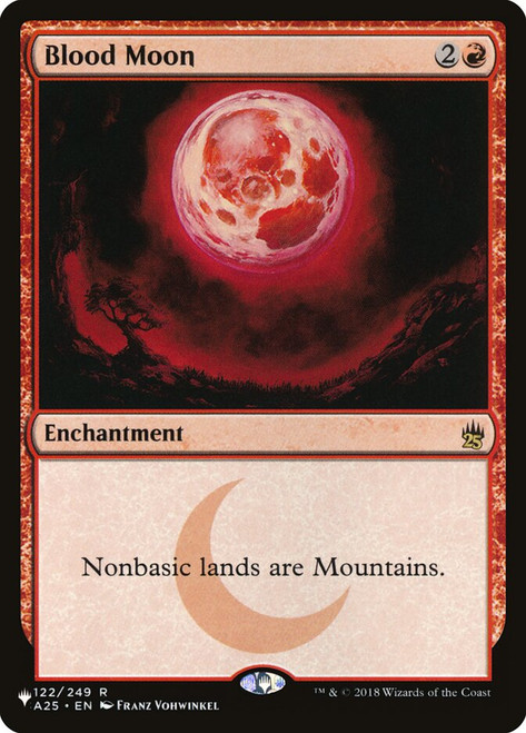 Blood Moon (The List Reprint) | Masters 25