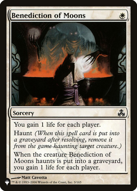 Benediction of Moons (The List Reprint)