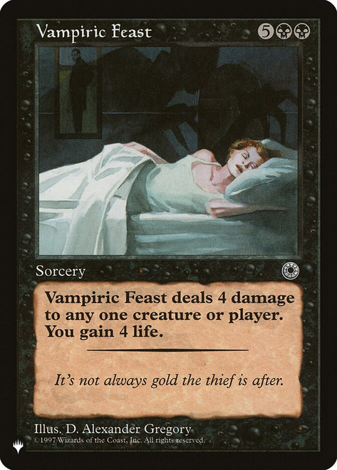 Vampiric Feast (The List Reprint) | Portal