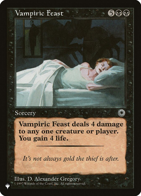 Vampiric Feast (The List Reprint)
