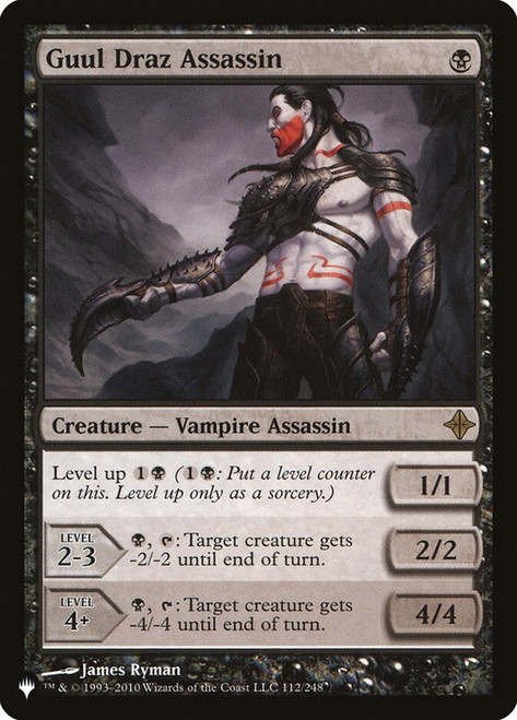Guul Draz Assassin (The List Reprint)