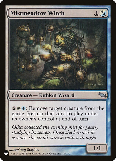 Mistmeadow Witch (The List Reprint)