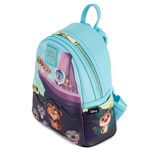 POP by LF Disney Villains Tattoo AOP Mini Backpack by LOUNGEFLY