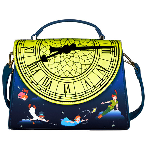 Disney: Peter Pan Clock Glow in the Dark Crossbody Bag