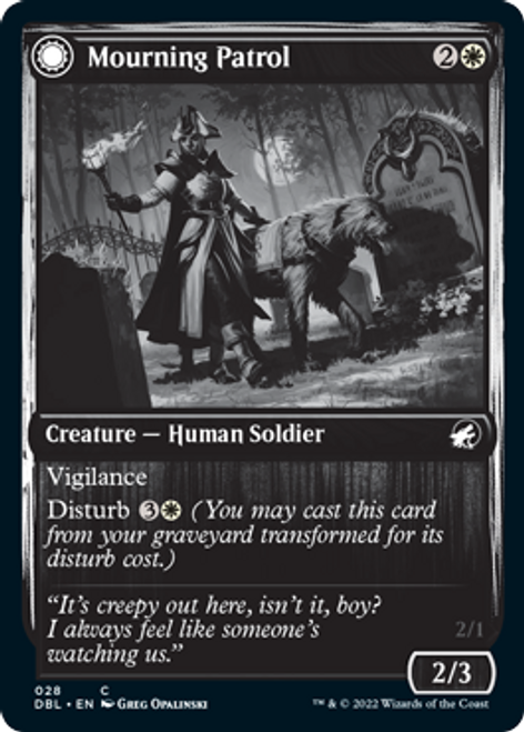 Mourning Patrol // Morning Apparition | Innistrad: Double Feature