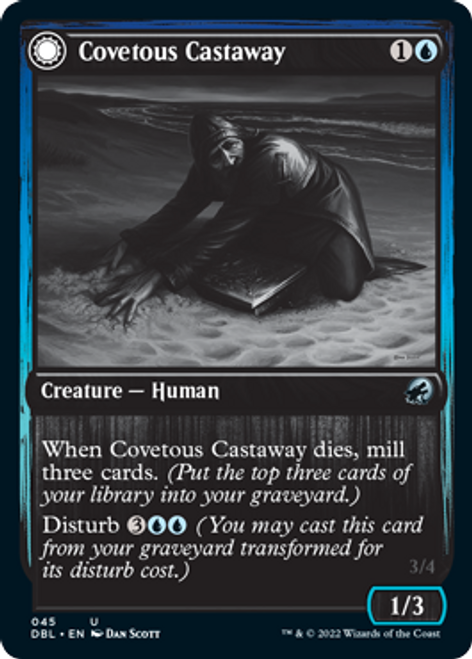 Covetous Castaway // Ghostly Castigator | Innistrad: Double Feature