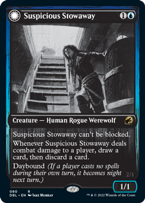 Suspicious Stowaway // Seafaring Werewolf | Innistrad: Double Feature