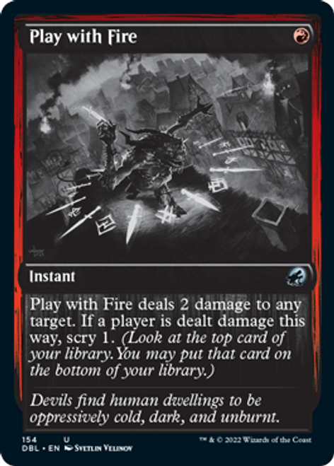 Play with Fire | Innistrad: Double Feature