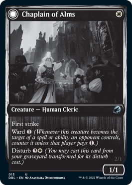 Chaplain of Alms // Chapel Shieldgeist (foil)