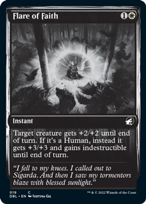 Flare of Faith (foil) | Innistrad: Double Feature