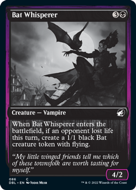 Bat Whisperer (foil) | Innistrad: Double Feature