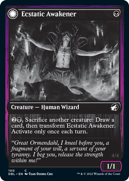 Ecstatic Awakener // Awoken Demon (foil)