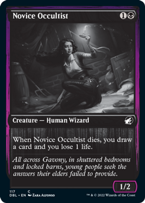 Novice Occultist (foil) | Innistrad: Double Feature