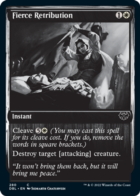 Fierce Retribution (foil) | Innistrad: Double Feature