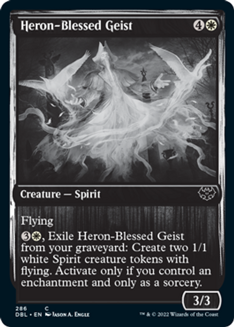 Heron-Blessed Geist (foil) | Innistrad: Double Feature