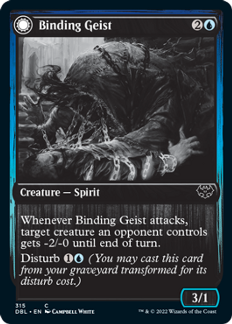 Binding Geist // Spectral Binding (foil) | Innistrad: Double Feature