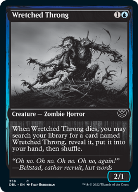 Wretched Throng (foil) | Innistrad: Double Feature