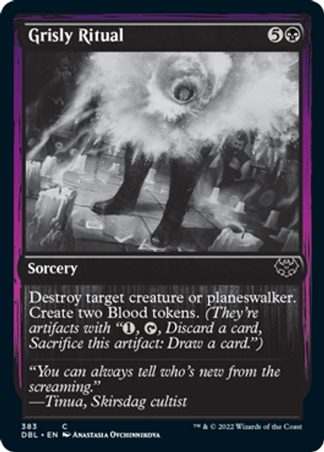 Grisly Ritual (foil) | Innistrad: Double Feature