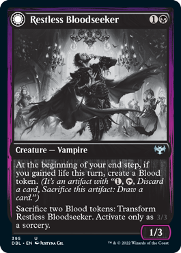 Restless Bloodseeker // Bloodsoaked Reveler (foil)