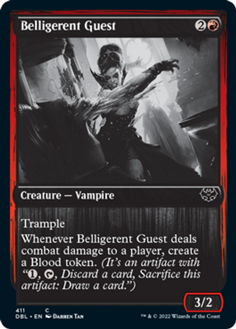 Belligerent Guest (foil) | Innistrad: Double Feature