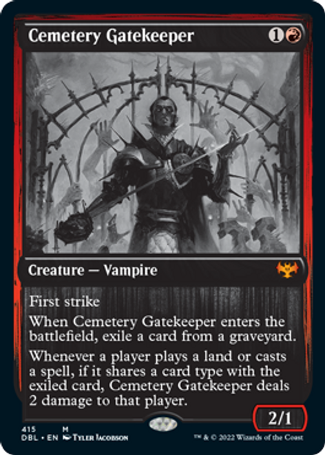 Cemetery Gatekeeper (foil) | Innistrad: Double Feature