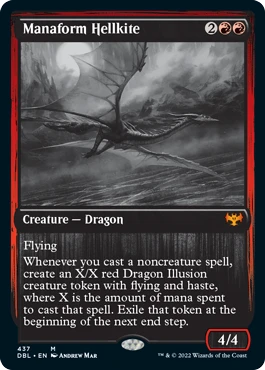 Manaform Hellkite (foil)