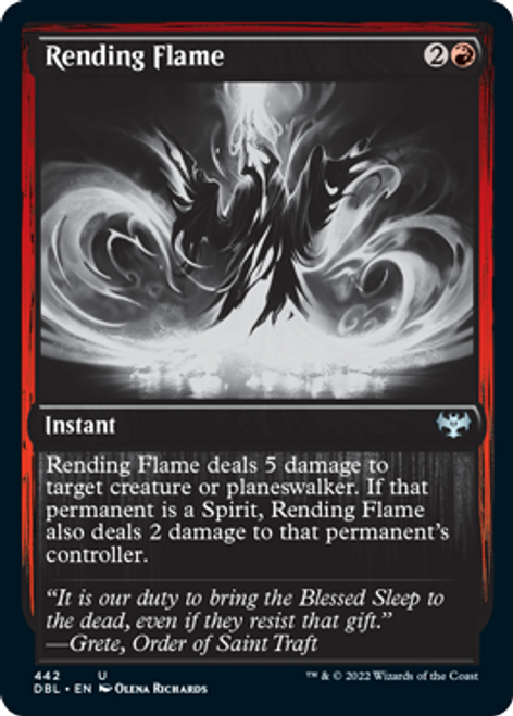 Rending Flame (foil) | Innistrad: Double Feature