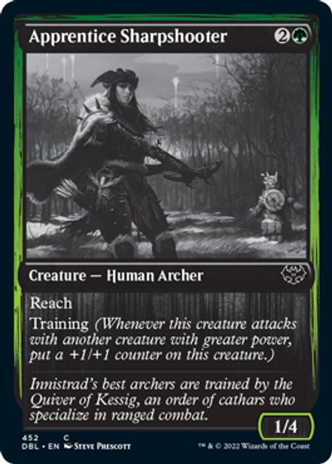 Apprentice Sharpshooter (foil) | Innistrad: Double Feature