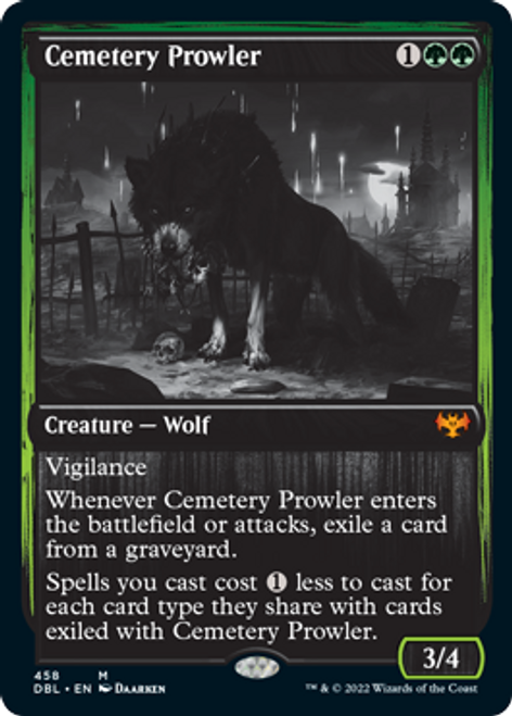 Cemetery Prowler (foil) | Innistrad: Double Feature