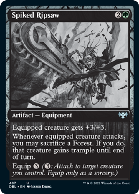 Spiked Ripsaw (foil) | Innistrad: Double Feature