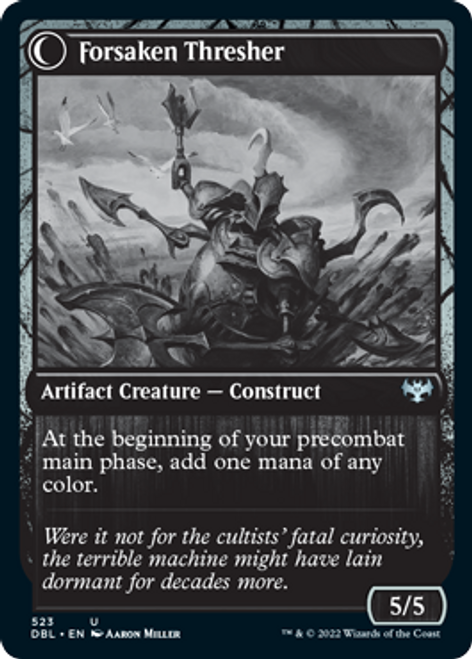 Foreboding Statue // Forsaken Thresher (foil) | Innistrad: Double Feature