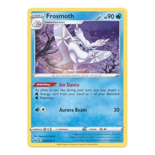 Sword & Shield (Base) 064/202 Frosmoth (Non-Holo)