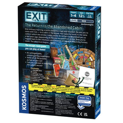 Exit: The Game - The Return to the Abandoned Cabin