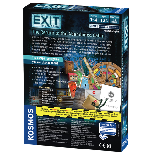 EXIT: The Game - The Return to the Abandoned Cabin