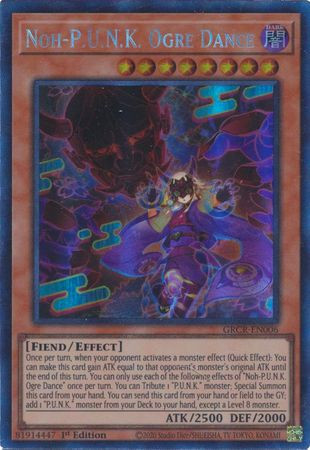 GRCR-EN006 Noh-P.U.N.K. Ogre Dance (Collector's Rare)