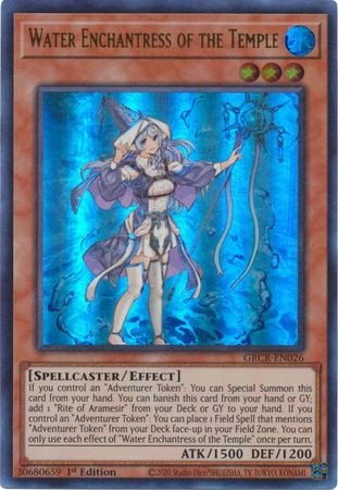 GRCR-EN026 Water Enchantress of the Temple