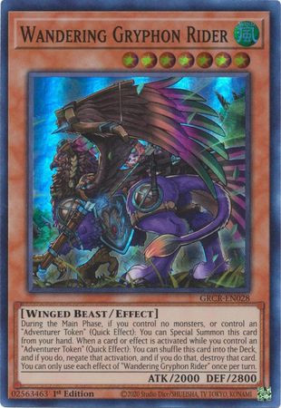 GRCR-EN028 Wandering Gryphon Rider